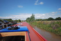 The Ankka canal boat operating out of Middlewich