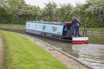 The Sawley Tempted canal boat operating out of Hilperton