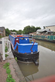 The Osprey canal boat operating out of Middlewich