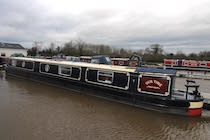 The Our Time canal boat operating out of Middlewich