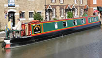 The Marsh Owl canal boat operating out of Hilperton