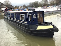 The Angela canal boat operating out of Bradford-on-Avon
