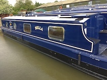 The Bella canal boat operating out of Bradford-on-Avon