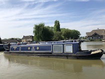 The Serenity canal boat operating out of Bradford-on-Avon