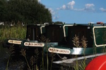 The Atholl Brose canal boat operating out of Falkirk
