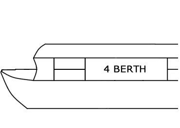 4 Berth Canal Boats